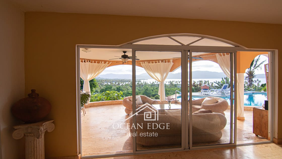 Outdoor Living Ocean view House in Las Galeras-oceanedge-realestate-dominican republic (17)