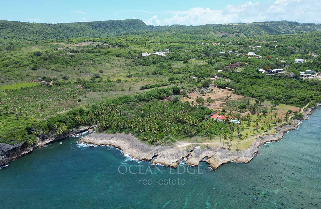 Rare Oceanfront Land for Development in Las Galeras