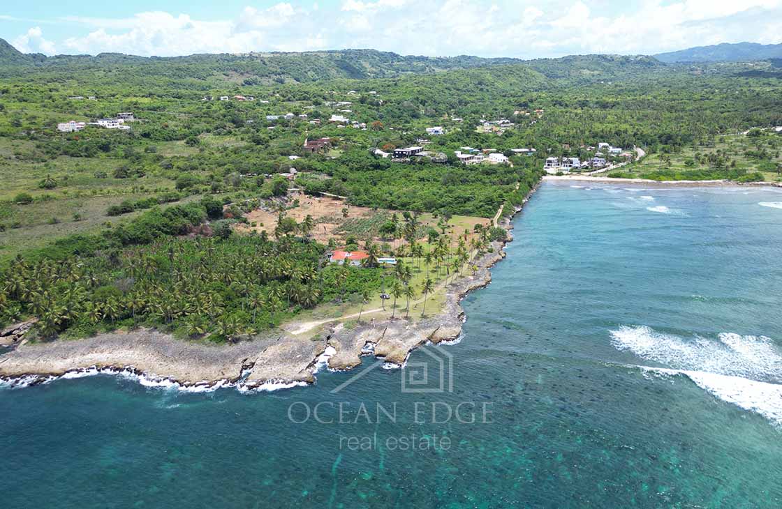 Rare Oceanfront Land for Development in Las Galeras