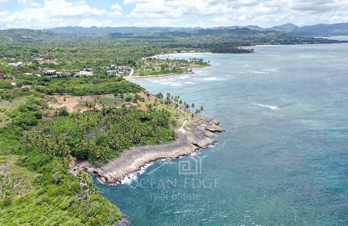 Rare Oceanfront Land for Development in Las Galeras