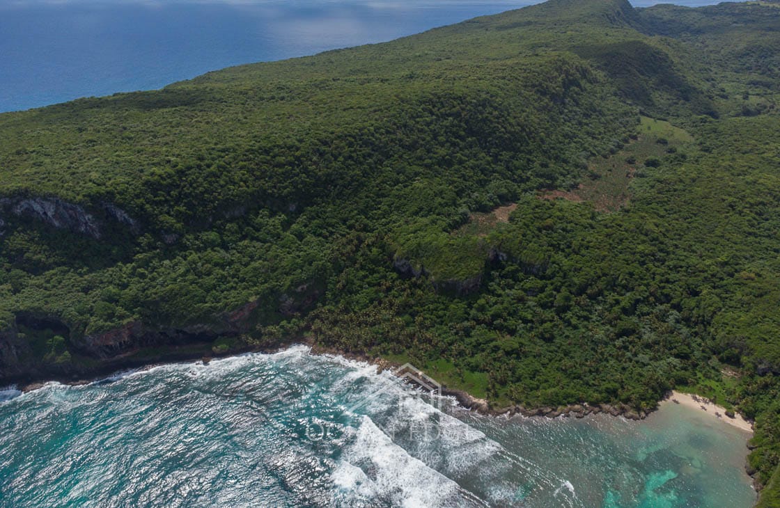 Oceanfront Cliff Land on Playa Madame Las Galeras Dominican Republic (11)