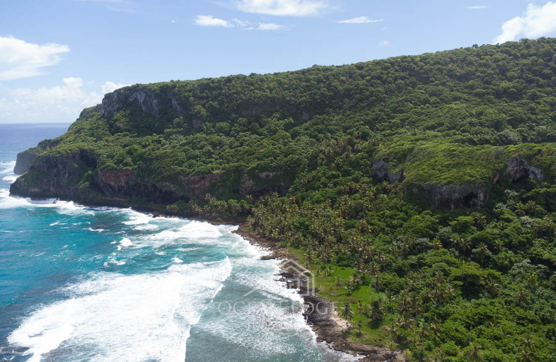 Oceanfront Cliff Land on Playa Madame Las Galeras Dominican Republic (2)