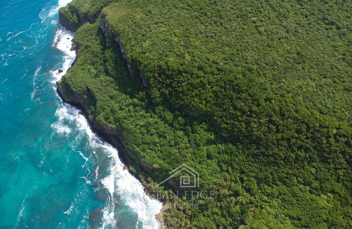 Oceanfront Cliff Land on Playa Madame Las Galeras Dominican Republic (22)