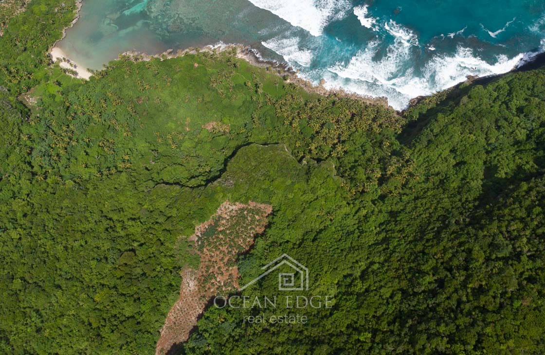 Oceanfront Cliff Land on Playa Madame Las Galeras Dominican Republic (26)