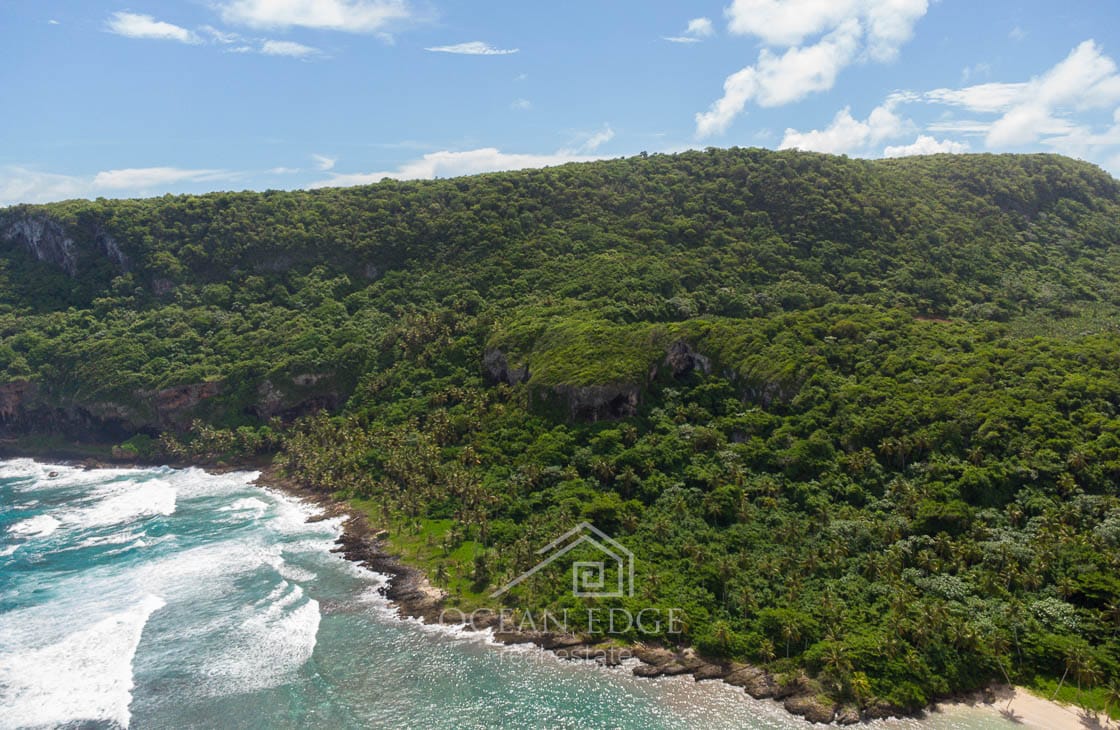 Oceanfront Cliff Land on Playa Madame Las Galeras Dominican Republic (3)