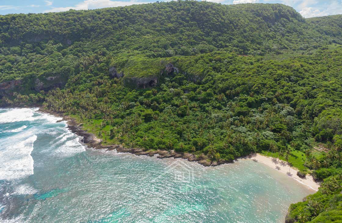 Oceanfront Cliff Land on Playa Madame Las Galeras Dominican Republic (4)