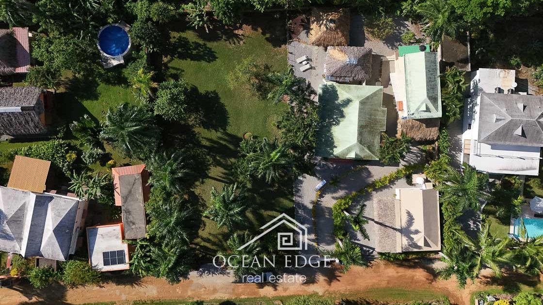 1-bed caribbean style villa near Playa Grande & Playita-las-galeras-ocean-edge-real-estate-drone