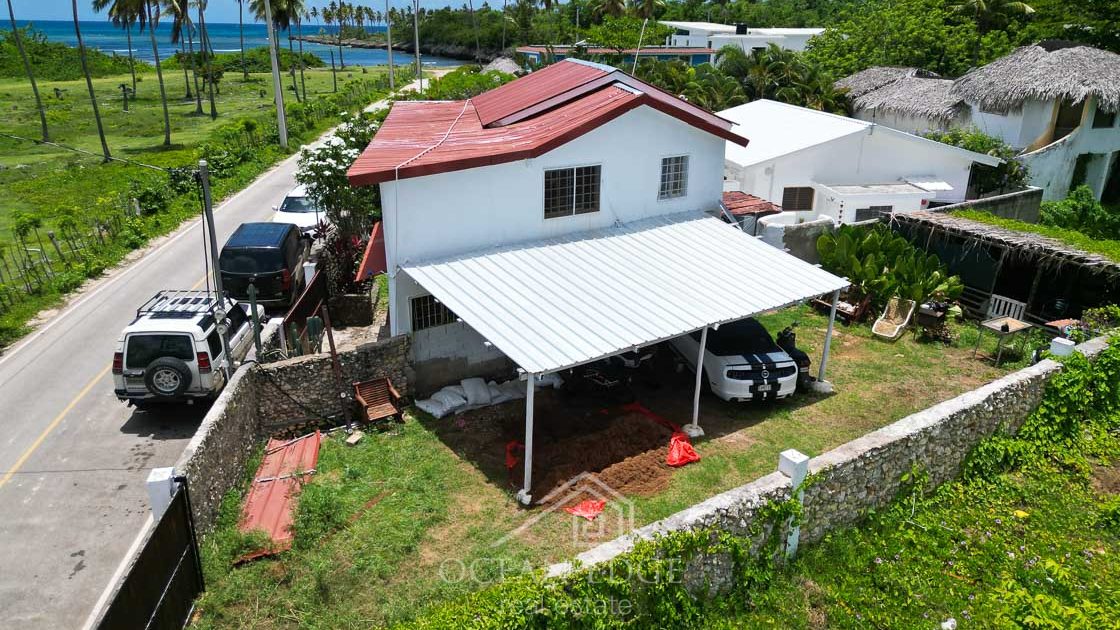 2-bed Ocean view villa 200m to the beach-ocean-edge-real-estate -drone