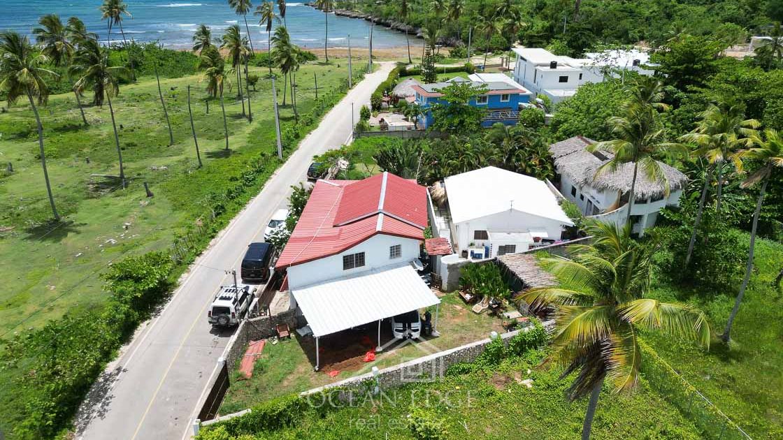 2-bed Ocean view villa 200m to the beach-ocean-edge-real-estate -drone
