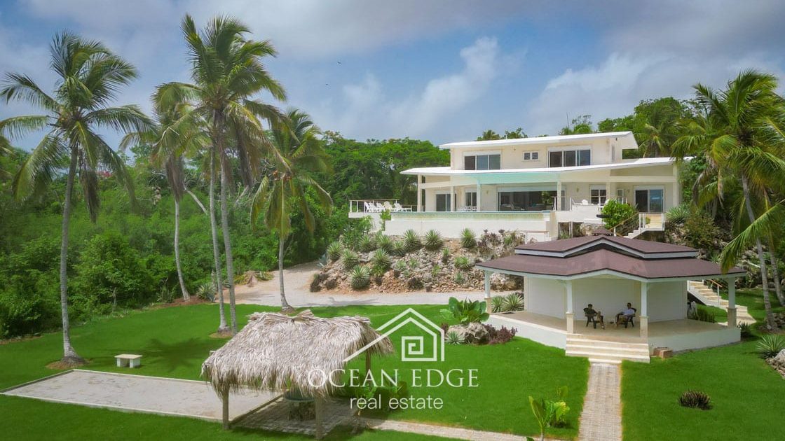 Exceptional Ocean Front Villa & Guest house in Las Galeras-ocean-edge-real-estate (28)
